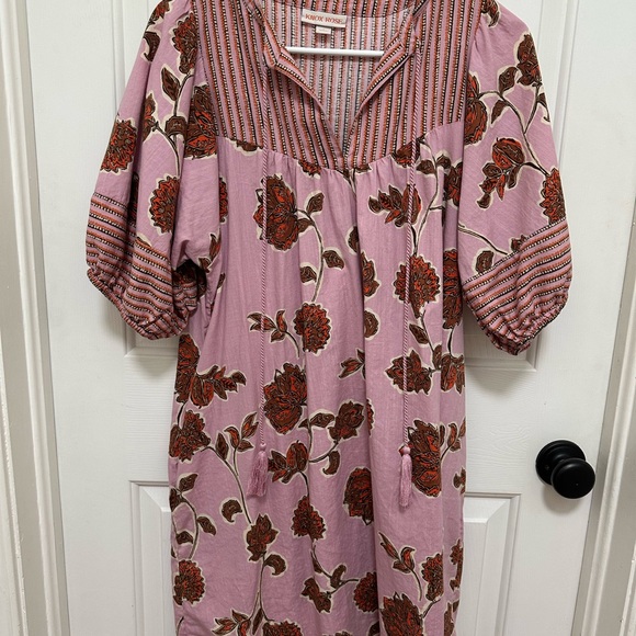Knox Rose Dresses & Skirts - Knox Rose Striped Pink and Red Dress size small